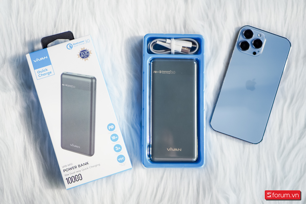 Sạc dự phòng Vivan 10000mAh