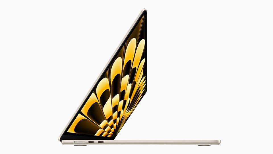 MacBook Air 15 inch là máy tính 15 inch mỏng nhất thế giới