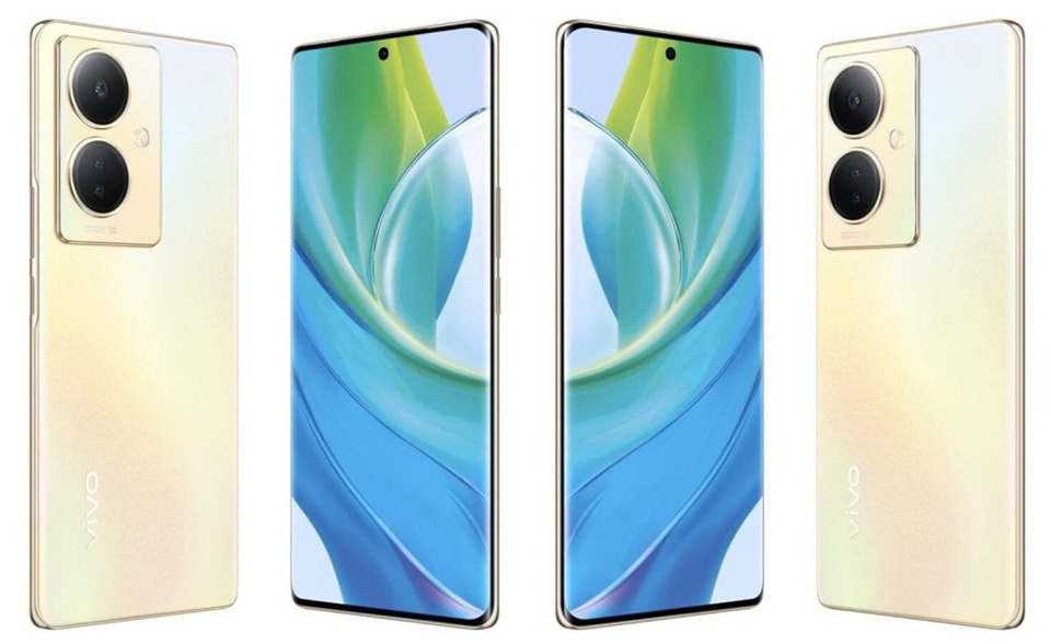Tùy chọn màu vàng của Vivo V29 Lite 5G