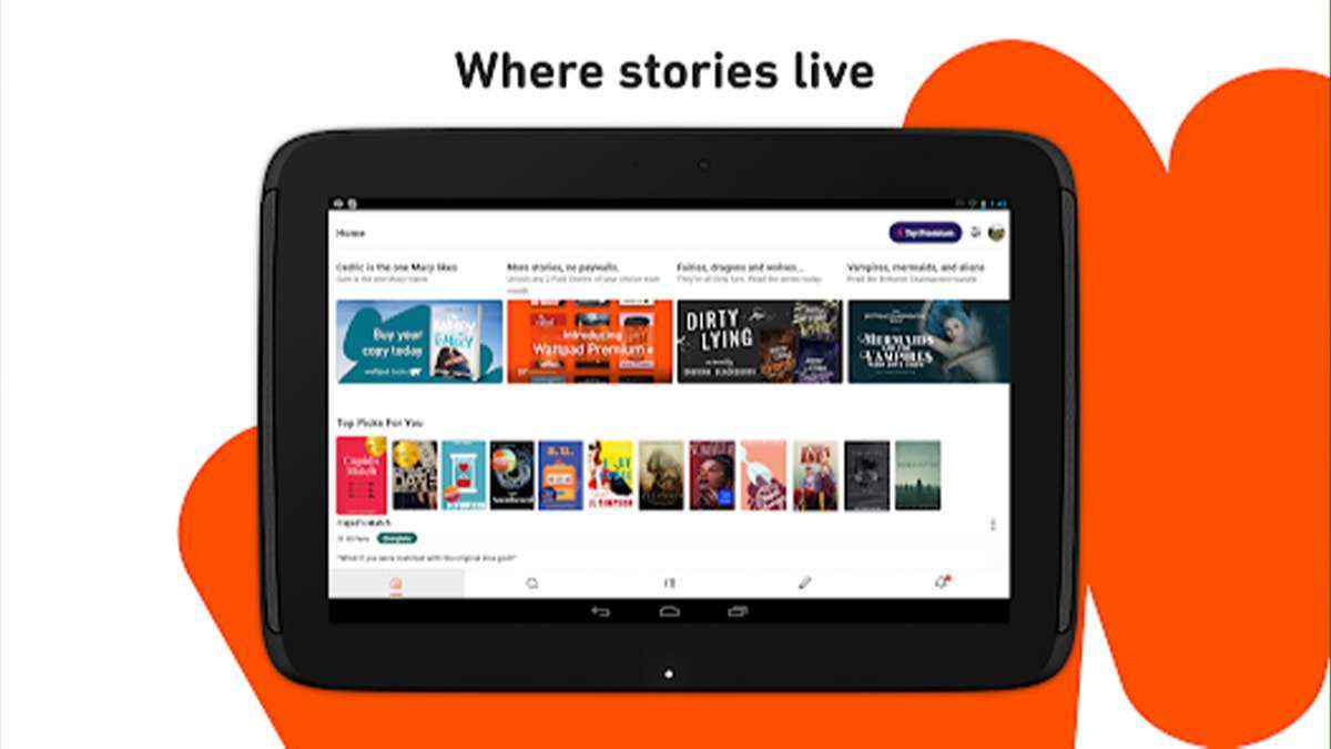 Wattpad là một nền tảng đọc truyện trực tuyến nổi tiếng