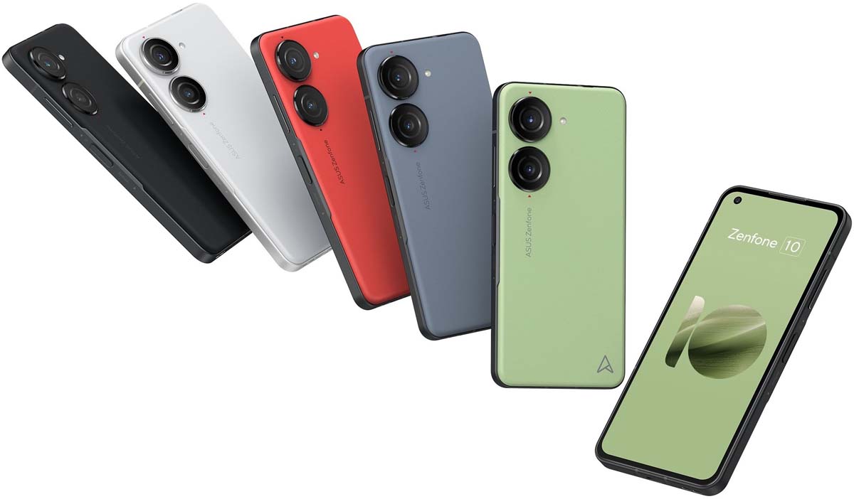 Năm lựa chọn màu sắc của ASUS Zenfone 10