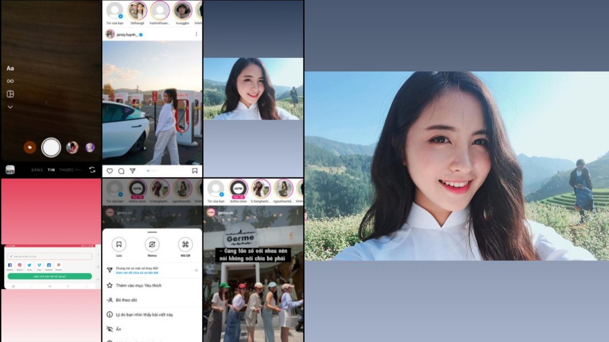 Bước 2: Cách chèn filter vào ảnh video có sẵn trên Instagram