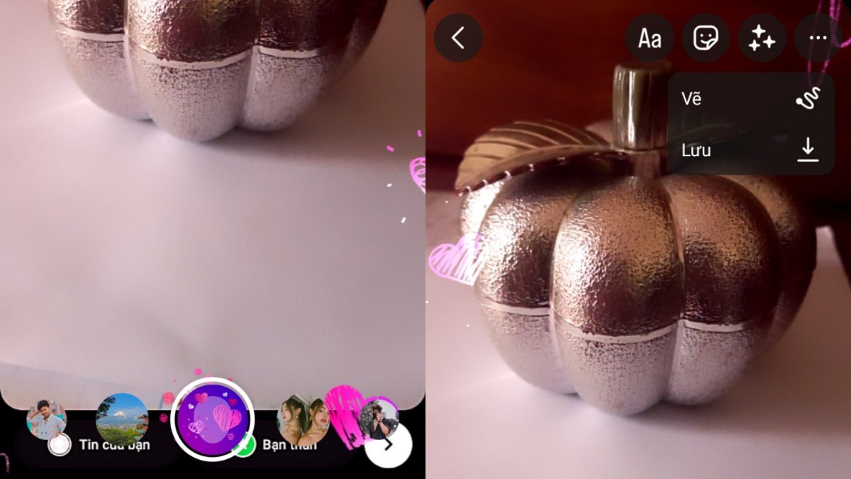 Bước 3: Cách chèn 2 hoặc nhiều filter vào ảnh, video trên Instagram