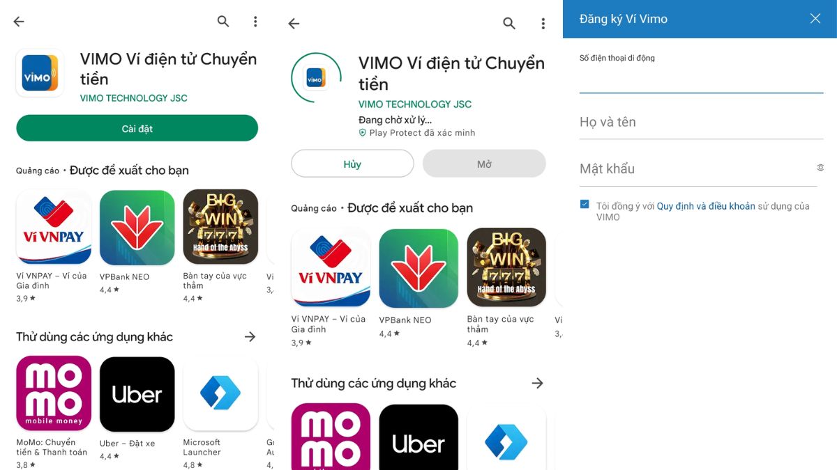 Cách chuyển tiền từ sim sang MB Bank bằng sim Mobi bước 1 