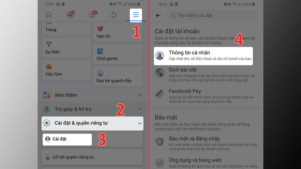 Cách đổi tên Facebook không cần 60 ngày