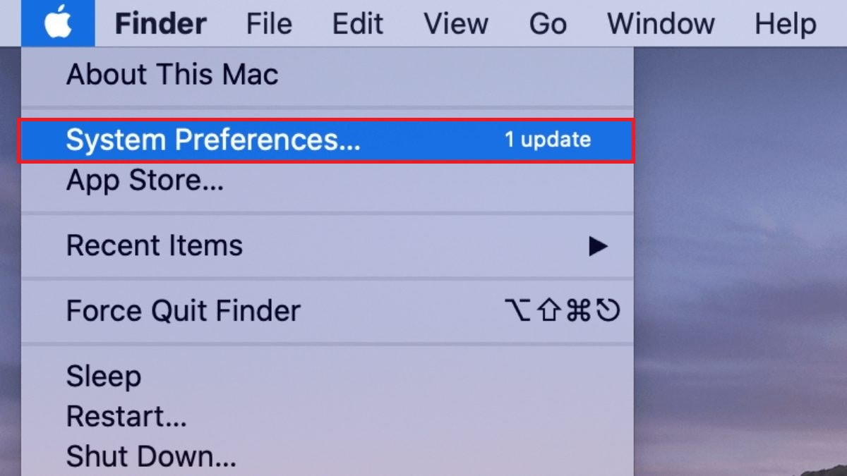 Cách tùy chỉnh tính năng chuột không dây trên MacBook bước 1 