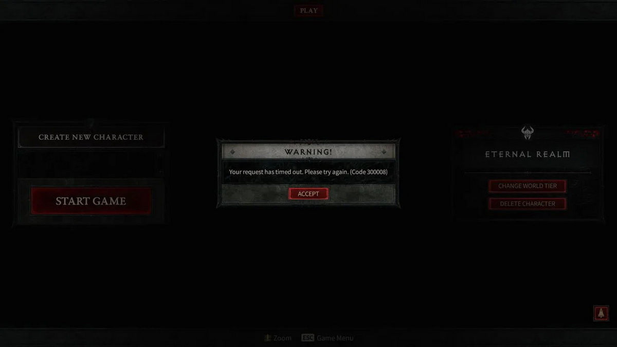 Một số lỗi thường gặp với Diablo 4
