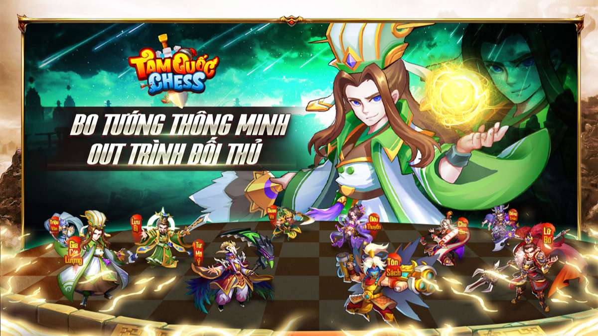Tam Quốc Chess có Tự do tư duy chiến thuật