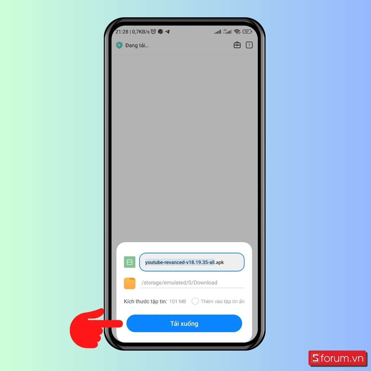 Cách tải YouTube ReVanced 18.19.35 mới nhất năm 2023 - bước 3