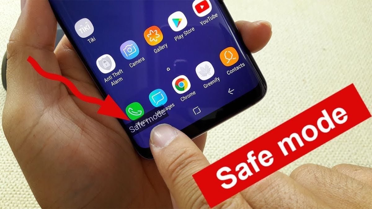 Tại sao điện thoại của bạn ở Chế độ an toàn?