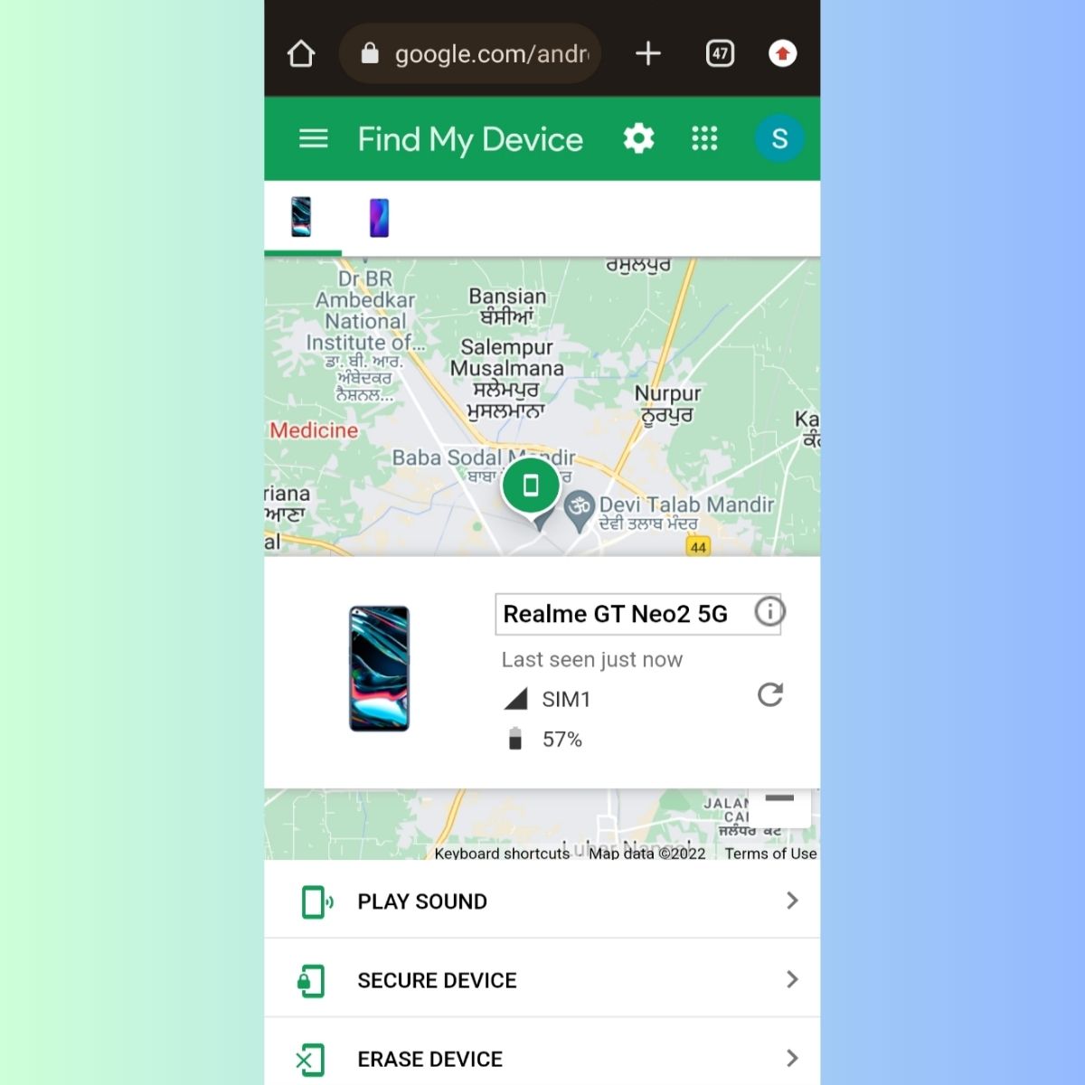 Hướng dẫn cách tìm điện thoại Realme bị mất nhanh nhanh chóng - Hình 6