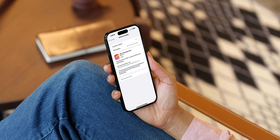 Rủi ro mất toàn bộ dữ liệu khi cài đặt iOS 17 beta