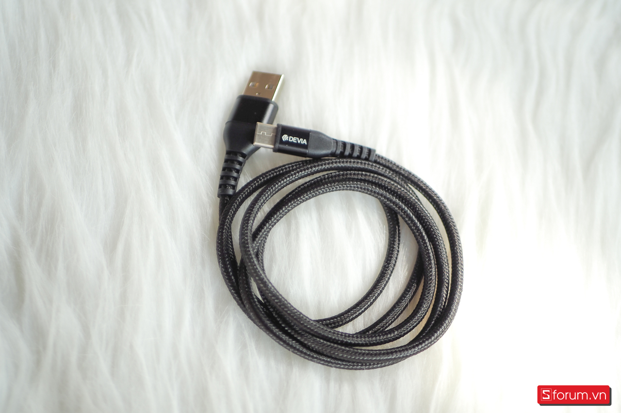 Cáp USB-A to Type-C Devia Gracious 1M