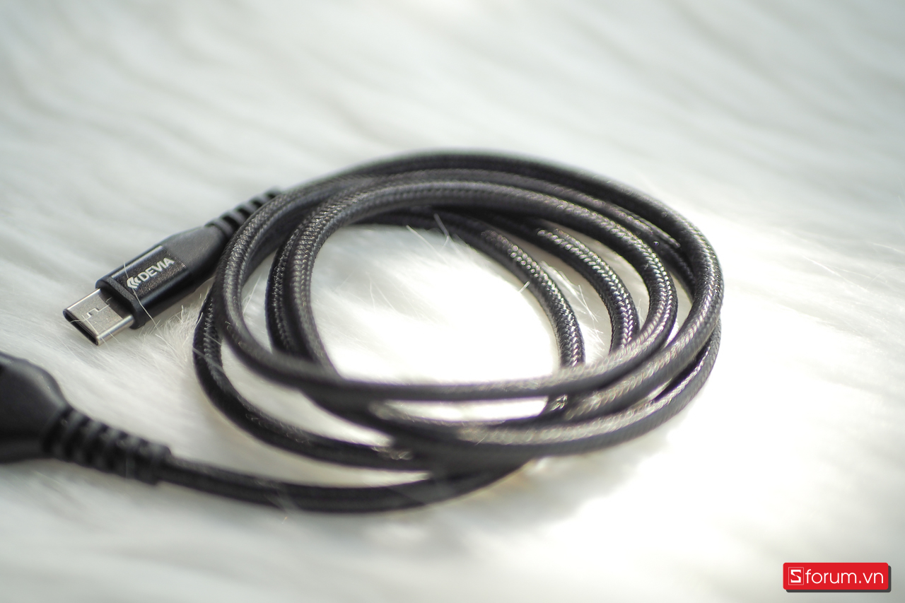 Cáp USB-A to Type-C Devia Gracious 1M
