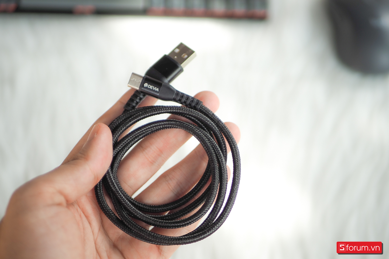 Cáp USB-A to Type-C Devia Gracious 1M