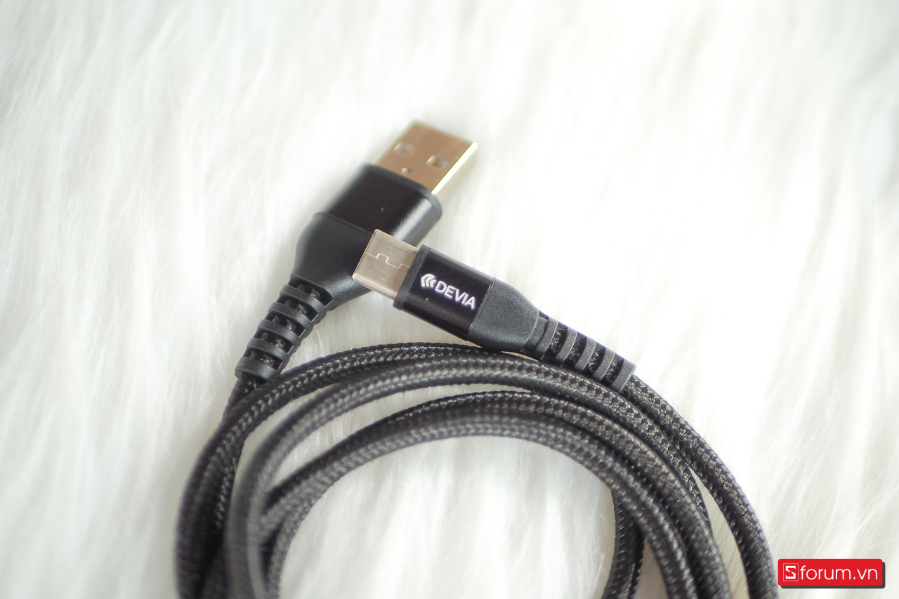 Cáp USB-A to Type-C Devia Gracious 1M