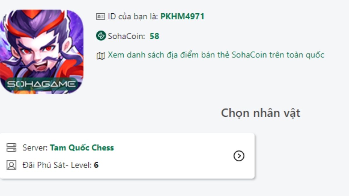Hướng dẫn cách nhập code Tam Quốc Chess bước 2