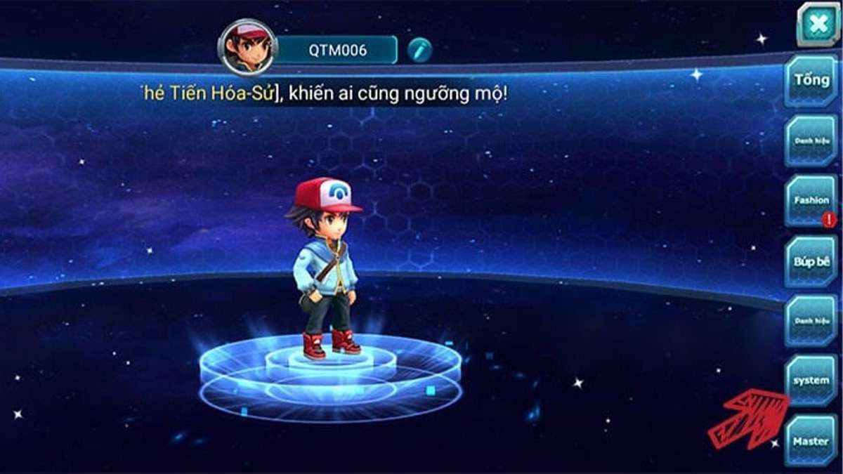 Cách nhập code Thủ Lĩnh Siêu Thú bước 2