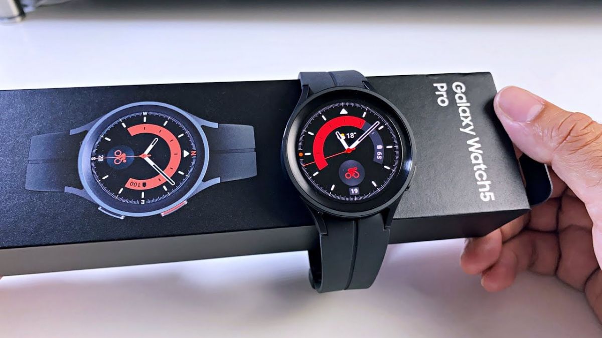 Đồng hồ đo nhịp tim huyết áp Samsung Galaxy Watch5 Pro LTE 45mm
