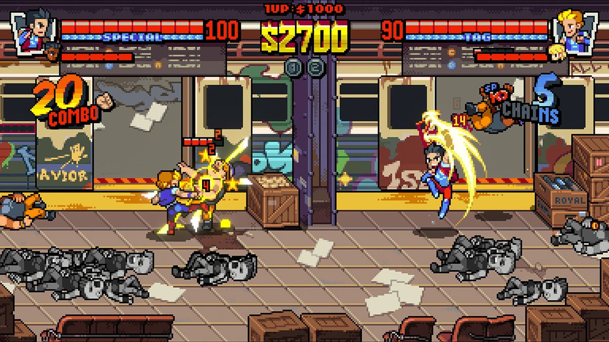 Double Dragon Gaiden: Rise of the Dragons - Game Song Long huyền thoại sẽ trở lại vào tháng 7