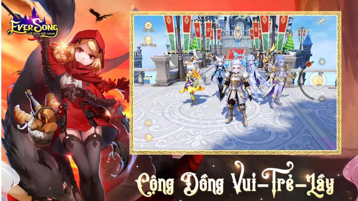 Game Ever Song: Cổ Tích Nổi Loạn có Cộng đồng đông đảo