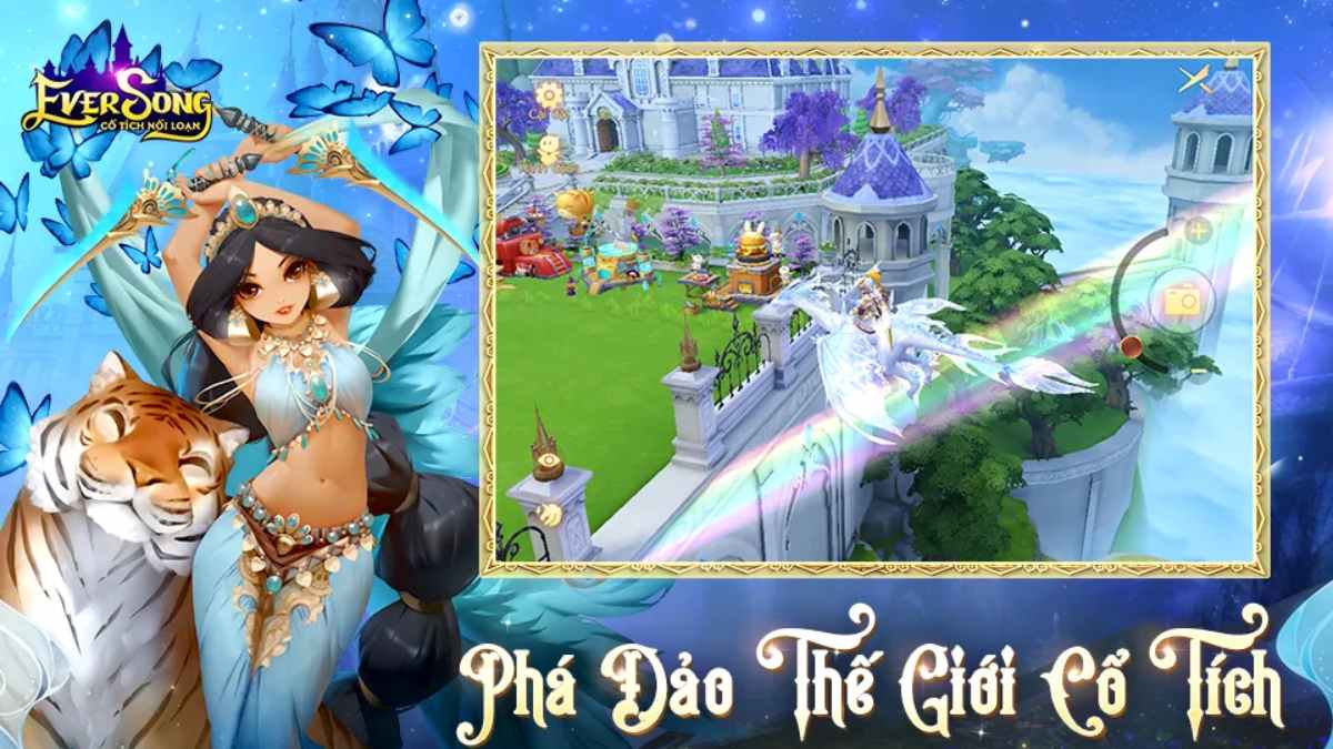 Game Ever Song: Cổ Tích Nổi Loạn giúp bạn Tận hưởng cuộc sống cổ tích chân thật