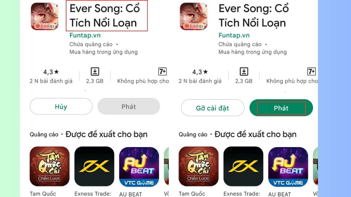 Cách tải Ever Song: Cổ tích nổi loạn trên Android