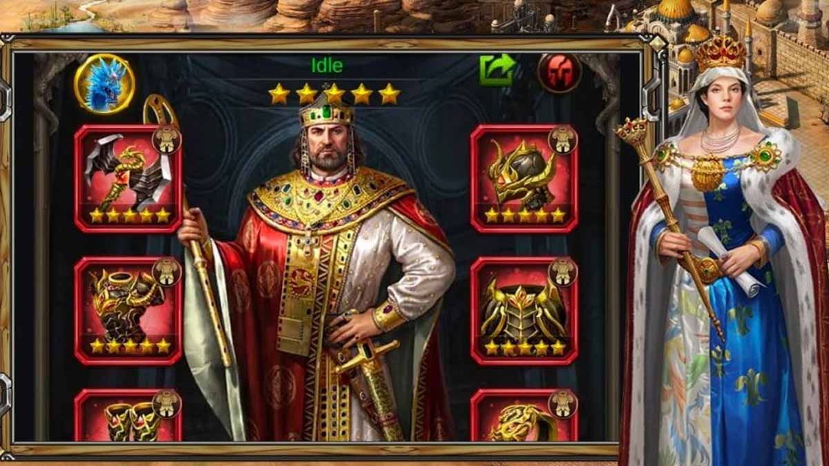 Cốt truyện Evony The King
