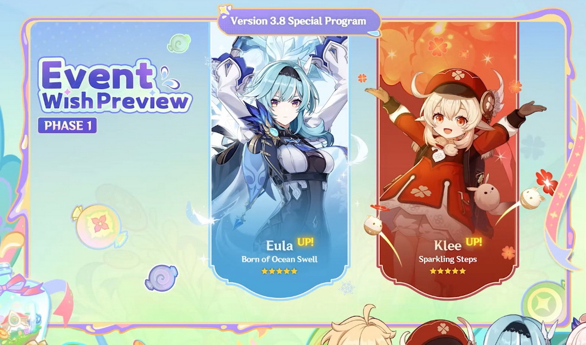 Banner nhân vật Genshin Impact 3.8