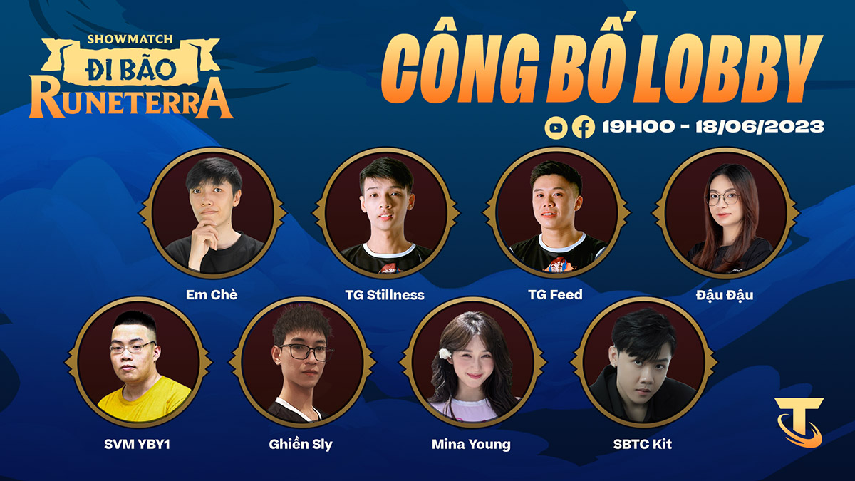 Hé lộ Lineup cờ thủ ĐTCL ấn tượng ở showmatch Đi Bão Runeterra