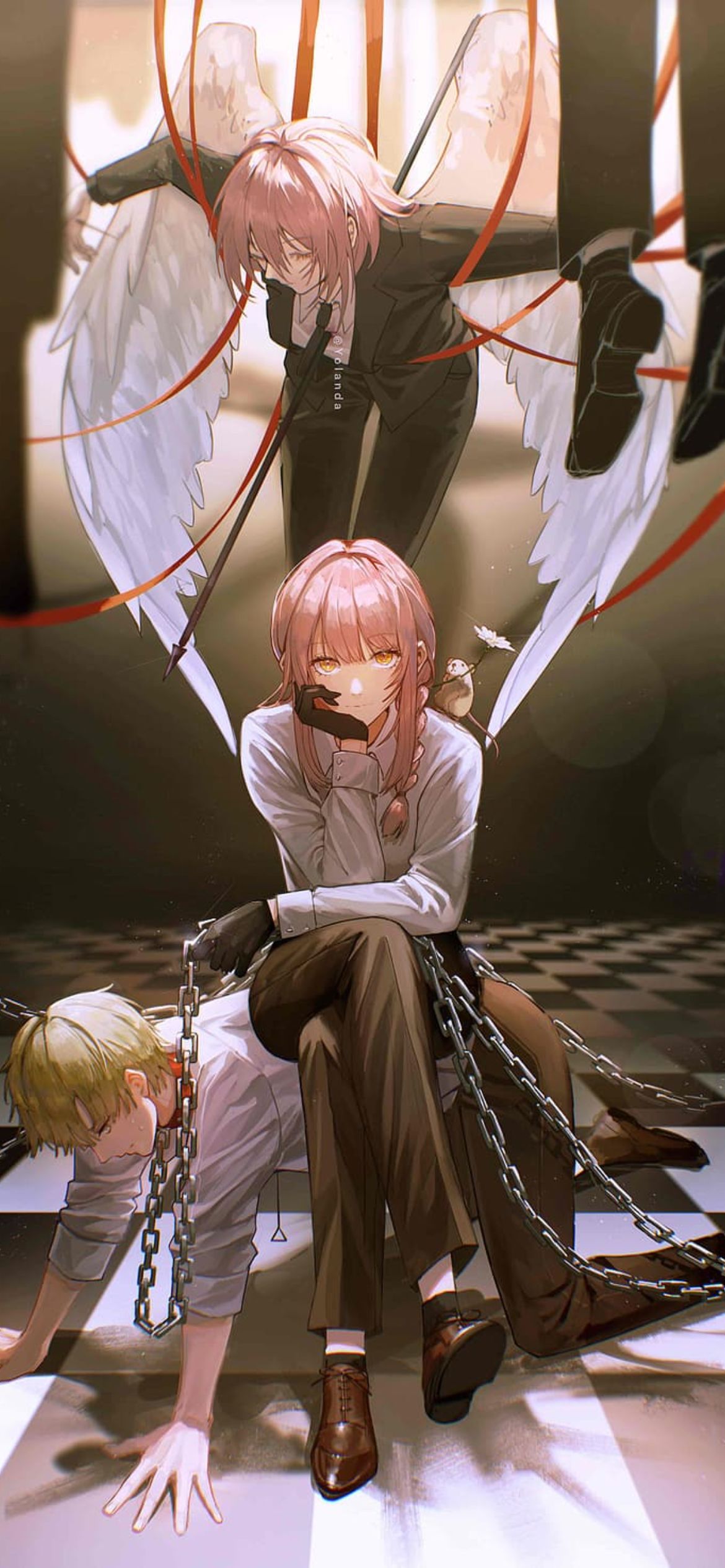 Tải ngay bộ hình nền Chainsaw Man cho điện thoại - Ảnh 17