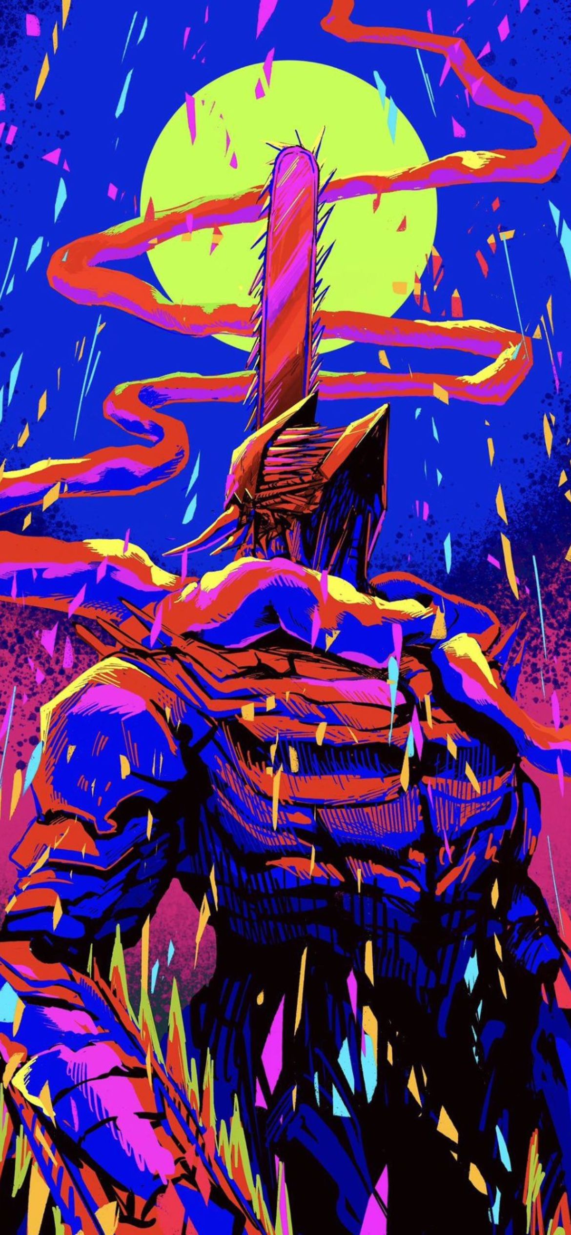 Tải ngay bộ hình nền Chainsaw Man cho điện thoại - Ảnh 1