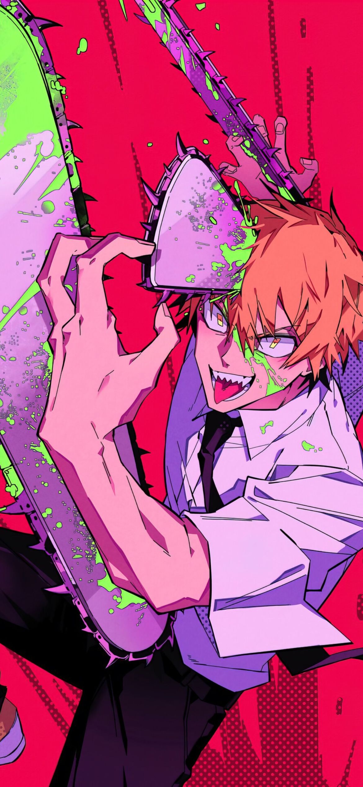 Tải ngay bộ hình nền Chainsaw Man cho điện thoại - Ảnh 22