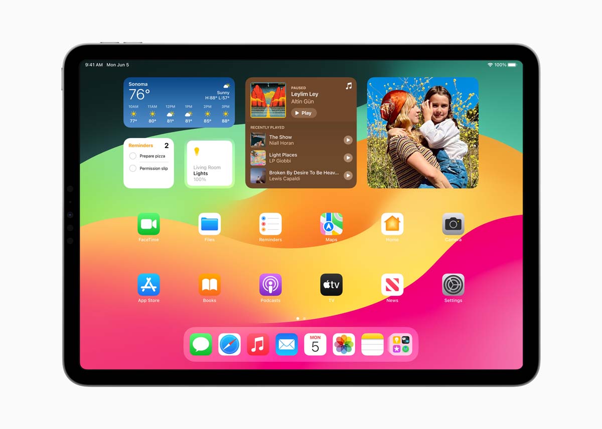 iPadOS 17 chính thức ra mắt với hàng loạt tính năng mới