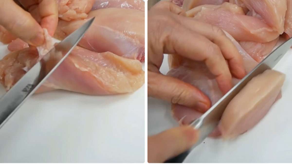 Cách làm khô gà bơ tỏi bằng nồi chiên không dầu đơn giản bước 1
