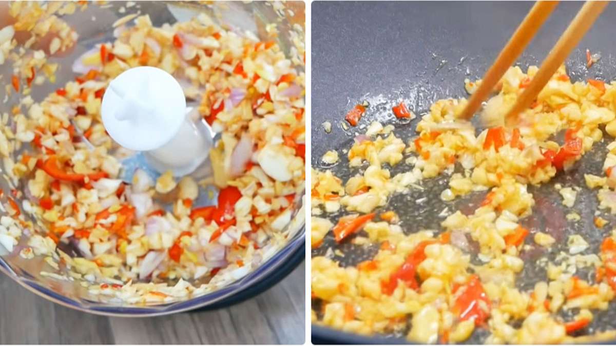 Cách làm khô gà bơ tỏi bằng nồi chiên không dầu đơn giản bước 3