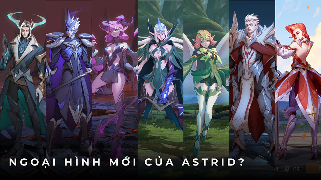 Liên Quân ra mắt ngoại hình mới của Nữ Kiếm Sư Astrid