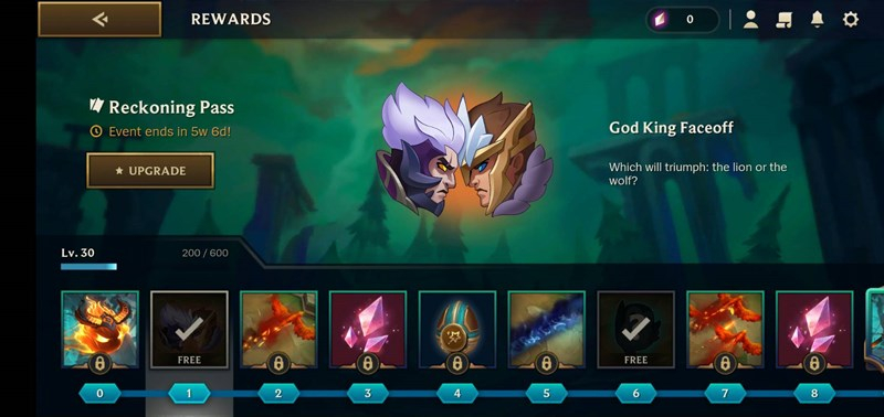 lỗi không chọn được Legend