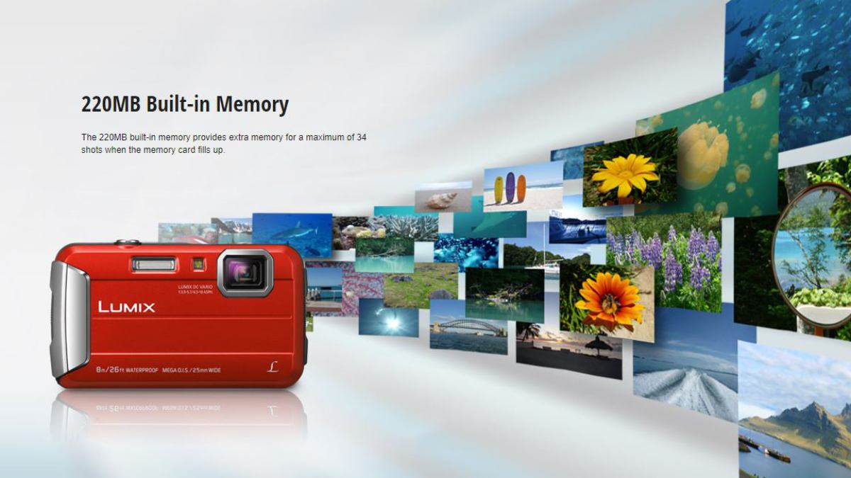 Máy ảnh kỹ thuật số Panasonic DMC TS30