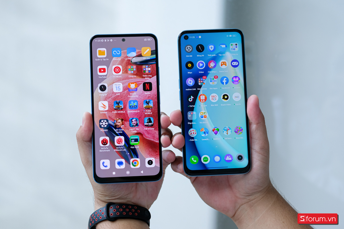 Realme 9 Pro và Xiaomi Redmi Note 12