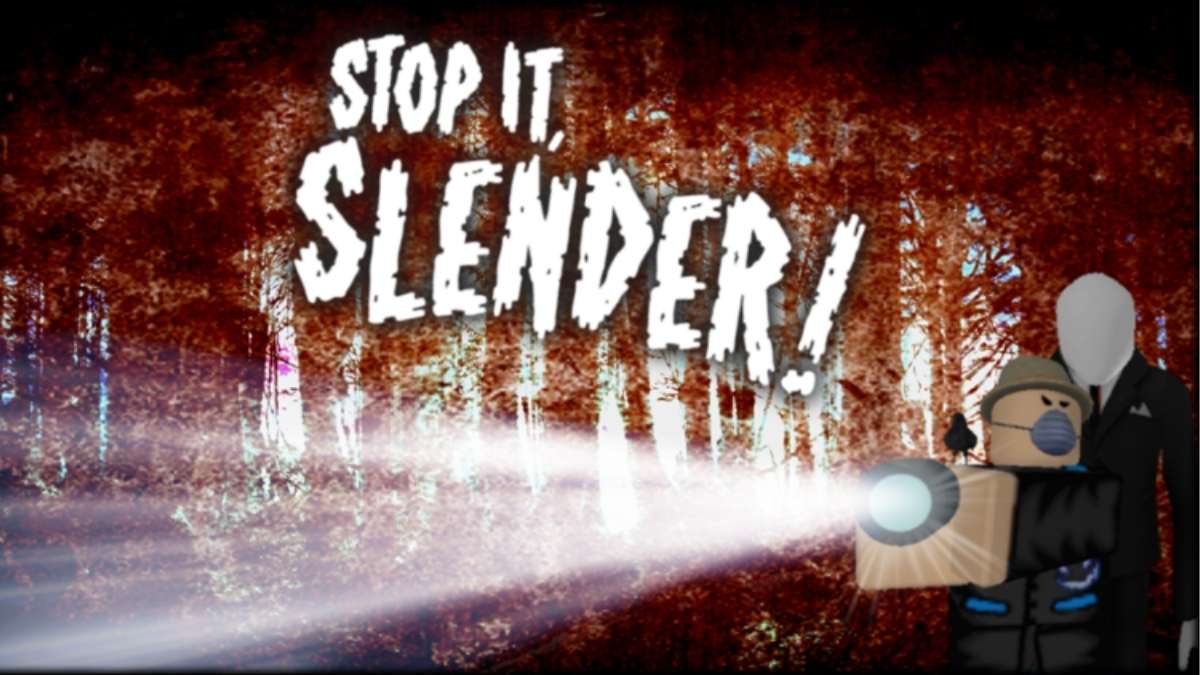 Game Stop it Slender kinh dị của Roblox