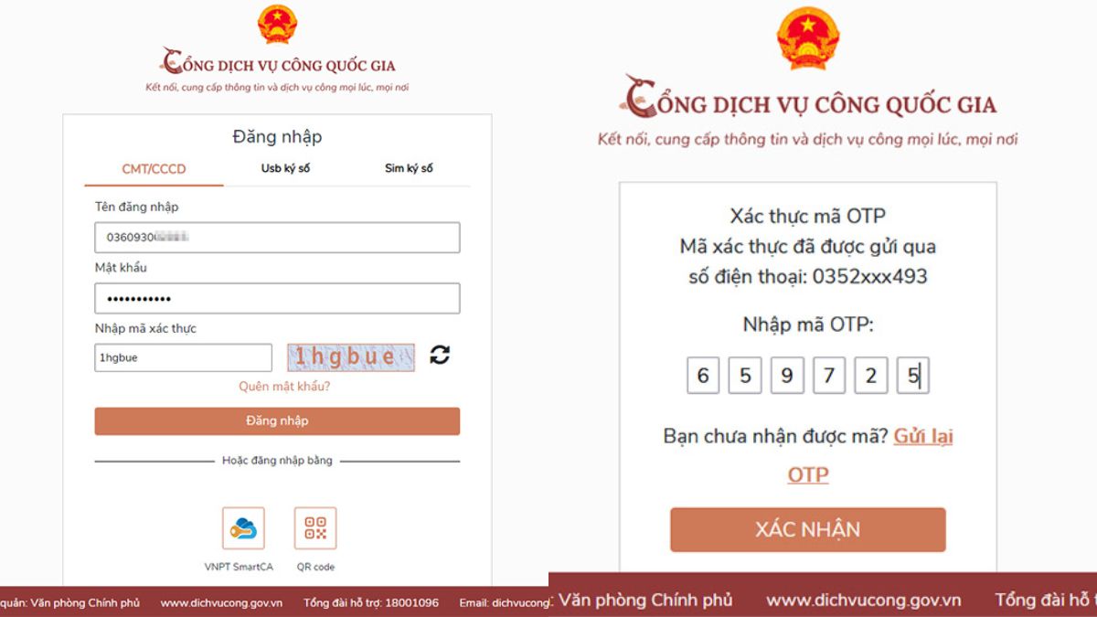 Bước 1 :Cách tra cứu mã số định danh cá nhân online qua Tra cứu trên cổng DVC quốc gia