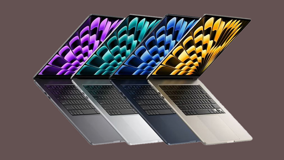 MacBook Air 15 inch có thiết kế giống hệt MacBook Air 13 inch M2