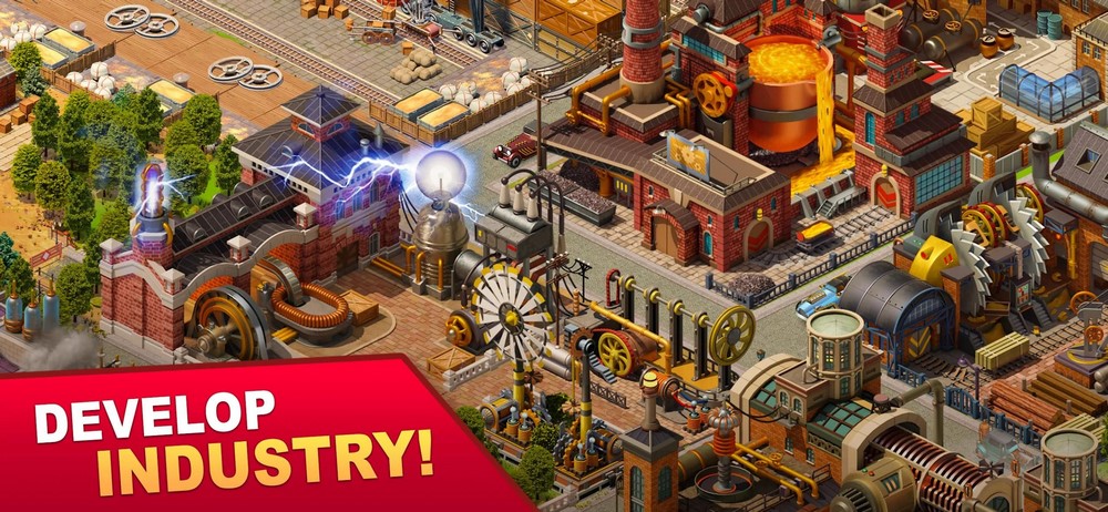 Steam City: Nơi giúp bạn kiến tạo nên thành phố trong mơ