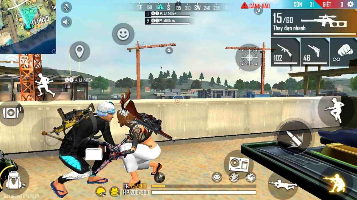 Tốc độ trên nước và mặt đất cùng nhau trong Free Fire OB40