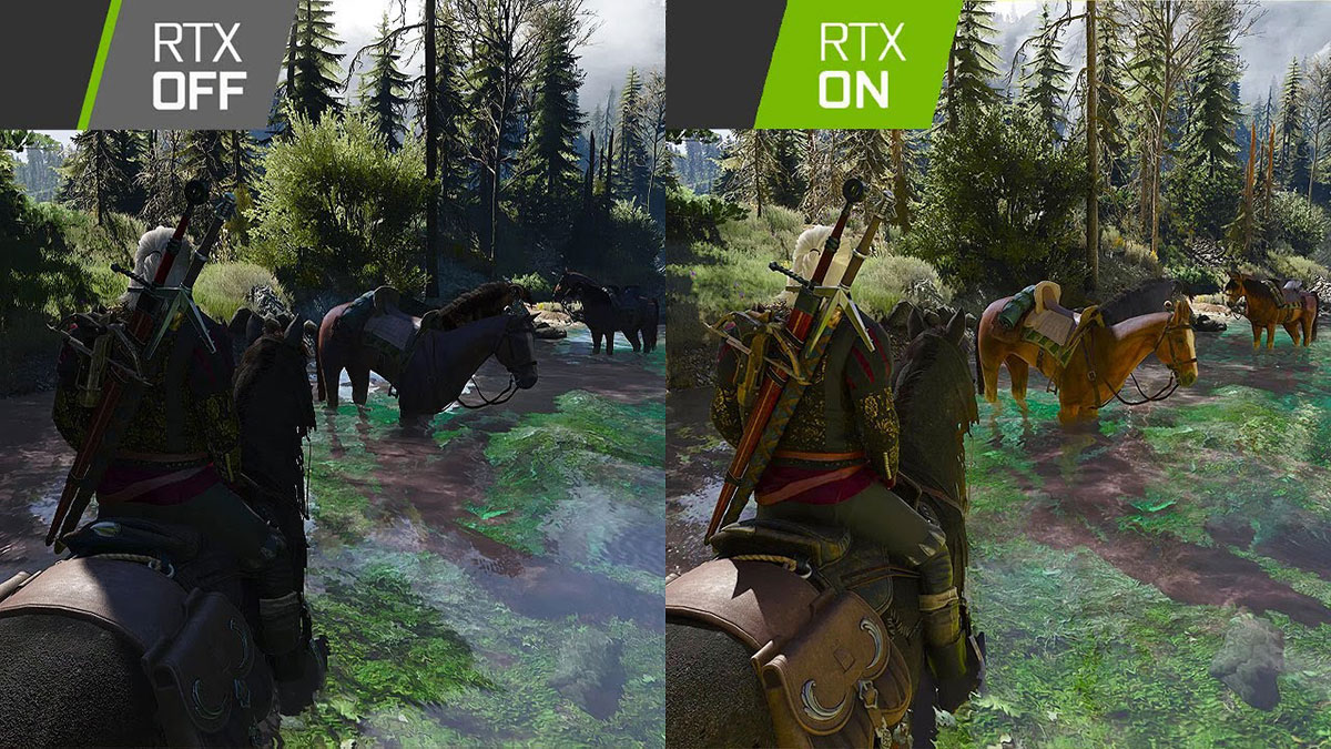 The Witcher 3: Wild Hunt card RTX