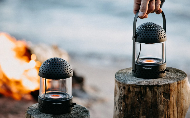 Thiết kế loa di động kiêm đèn bão độc đáo của Light Speaker
