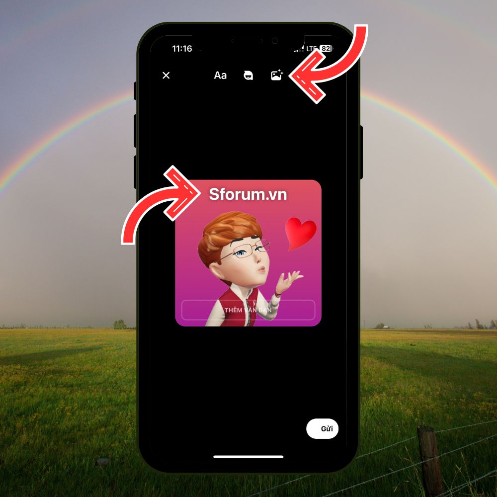Cách tùy chỉnh avatar cá nhân trên Messenger 4