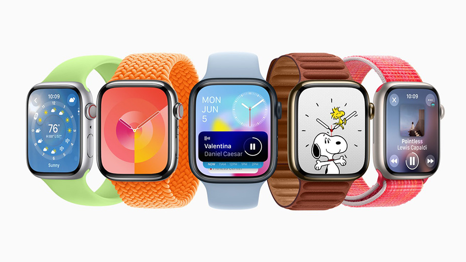 Apple đã cải tiến giao diện ứng dụng trong bản cập nhật watchOS 10