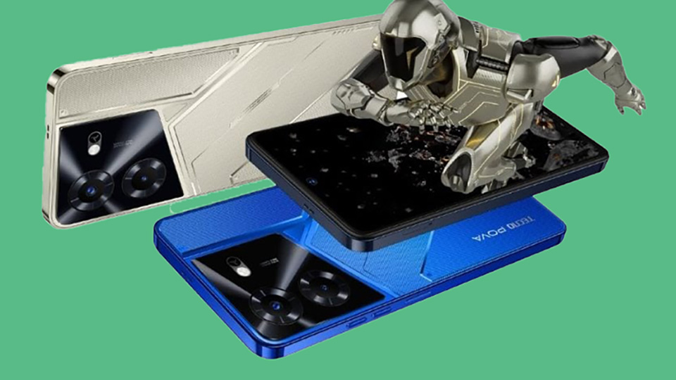 Tecno Pova Neo 3 lộ thiết kế ấn tượng, sẽ có pin khủng 7,000 mAh